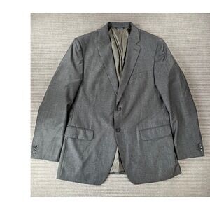 Banana Republic Mens 44R Modern Fit 100% Wool Blazer Brown Sport Coat